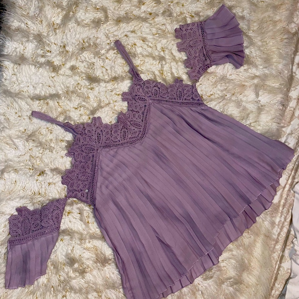 Purple t-shirt size 4